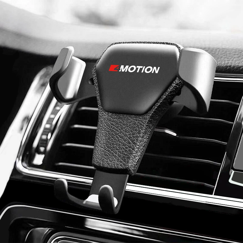 For Volkswagen VW 4motion Passat Golf 4 Tiguan Jetta T-roc R Touareg Beetle Arteon Car Air Vent Phone Holder Auto Accessories