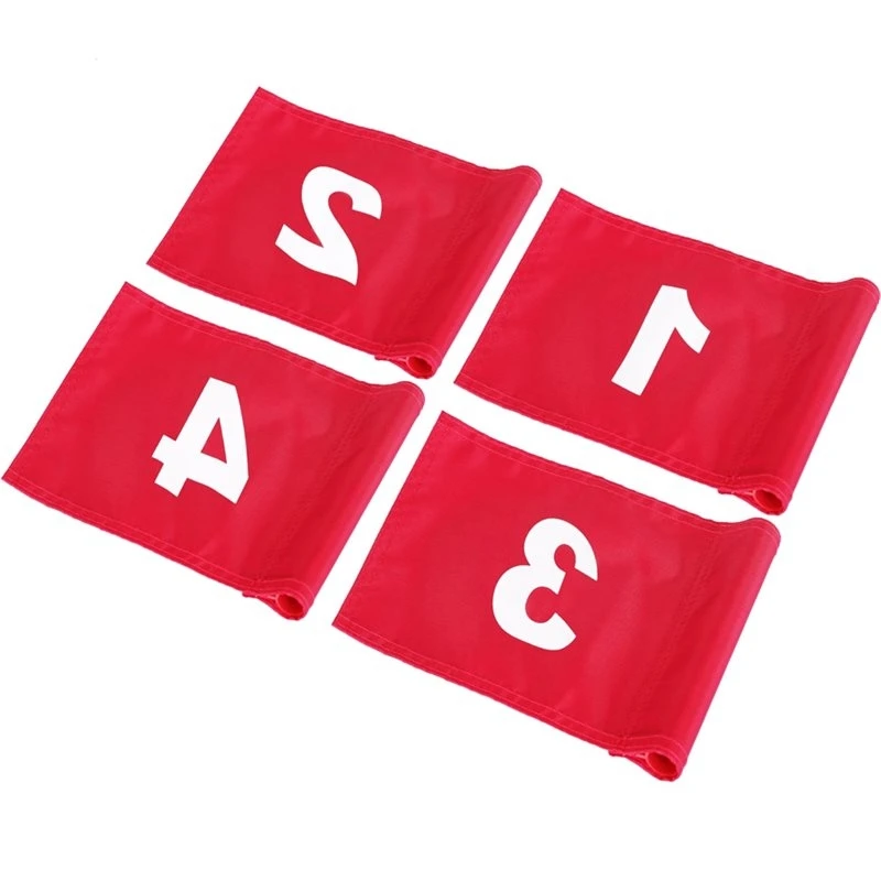

NEW-Numbered Golf Flag For Mini Practice Putting For Yard, Golf Green Practice Golf Part