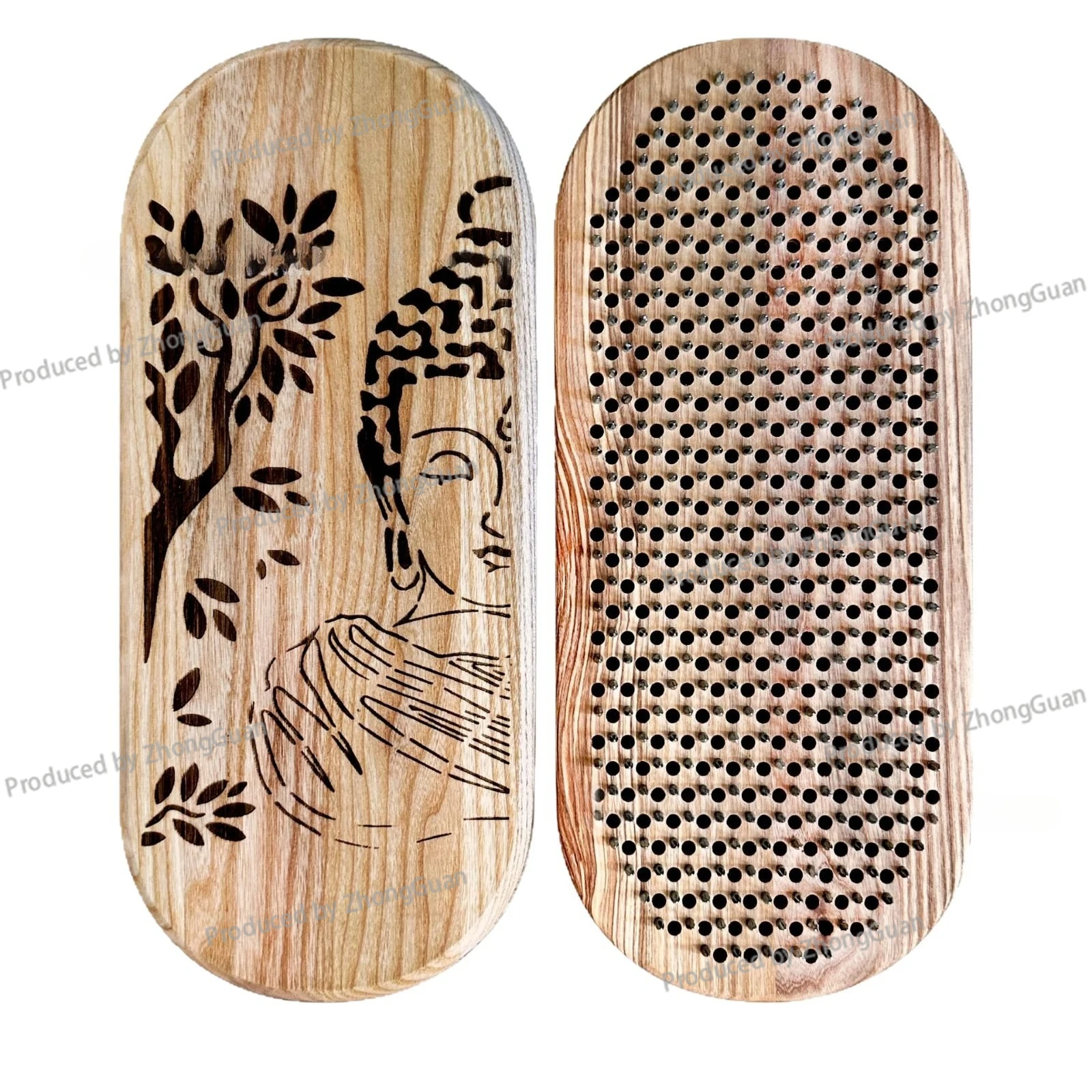 

Деревянная доска для йоги, медитации, педаль для ног, деревянная доска для йоги, доска для практики йоги в стиле дзен, массаж, релаксация