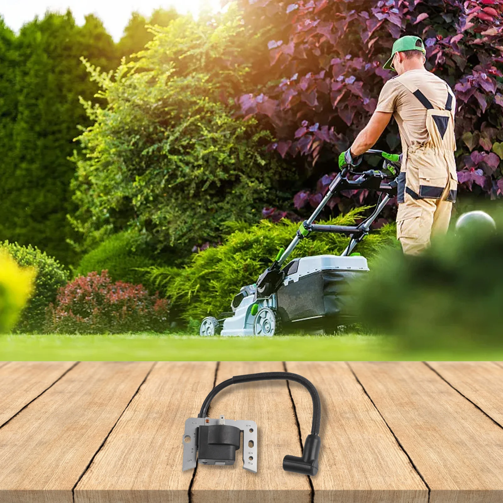 

Катушка зажигания для двигателей Tecumseh, газонокосилок TVS, для двигателей OHV, совместима с моделями 34443A, 34443B, 34443C, 34443D и другими.