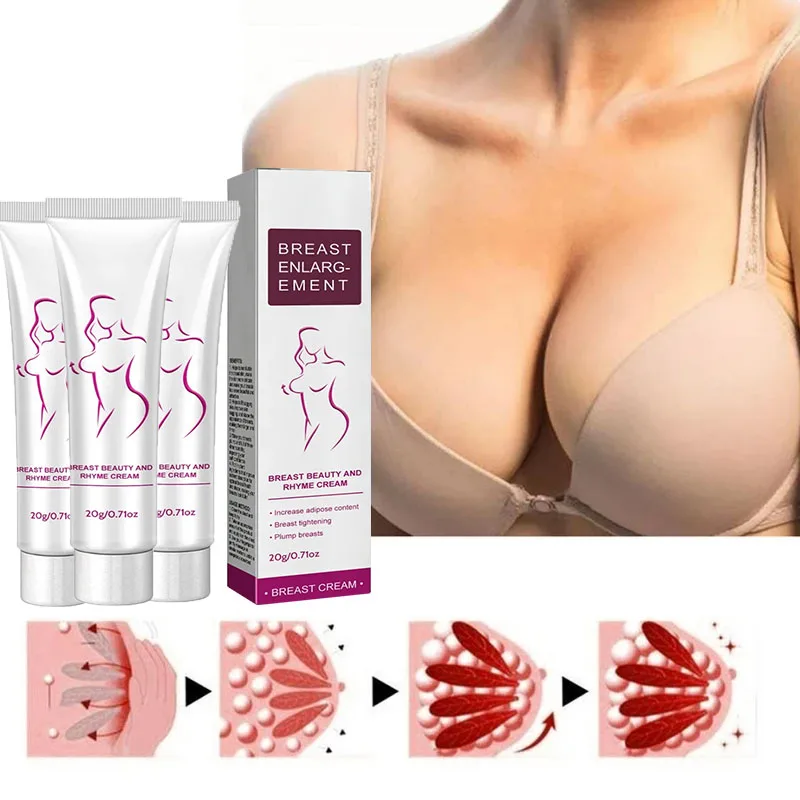 

Fast Breast Growth Enlargement Cream Chest Lift Firm Enhancer Care Oil Butt Breast Plump Growth Massage Boobs Bigger Body Care