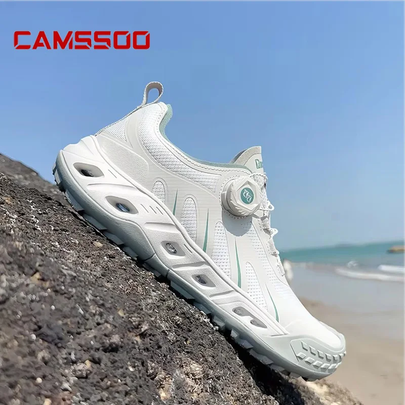 CAMSSOO Upstream zapatos trekking hombre acuáticos malla transpirable - imagen 2