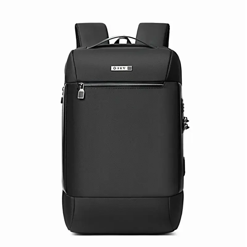 

17 inch Business Backpack Men Luxury Anti-theft Waterproof School Laptop s USB Charging Travel Bag Aesthetic Design