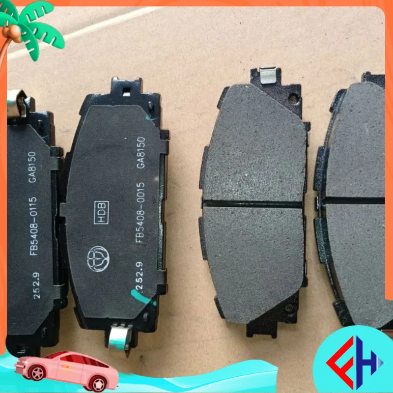 original 4pcs/Set BRILLIANCE V3 Front And Rear Brake Pads OEM Factory Type high quality