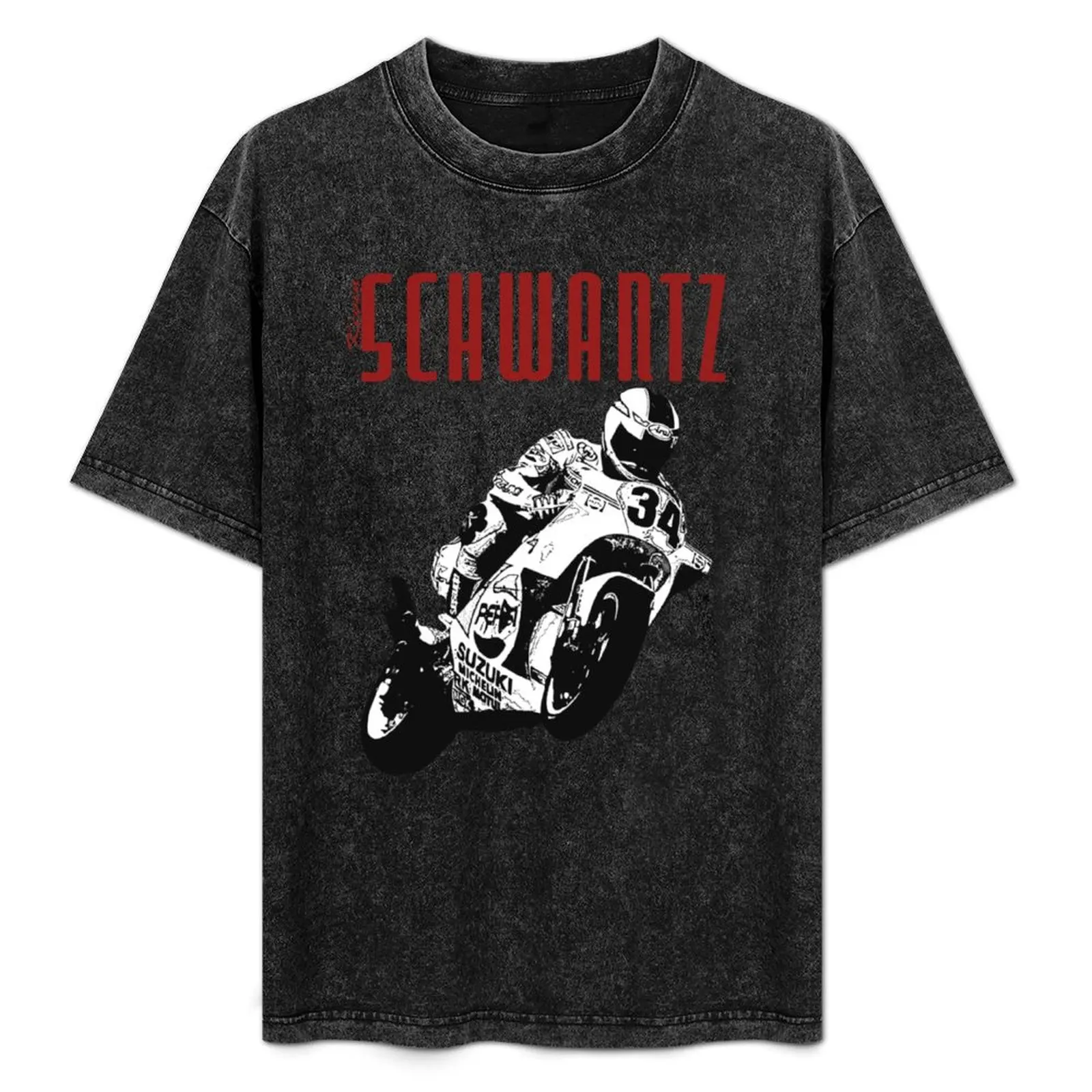 

Kevin Schwantz 34 T-Shirt All Weather Casual Short Sleeve