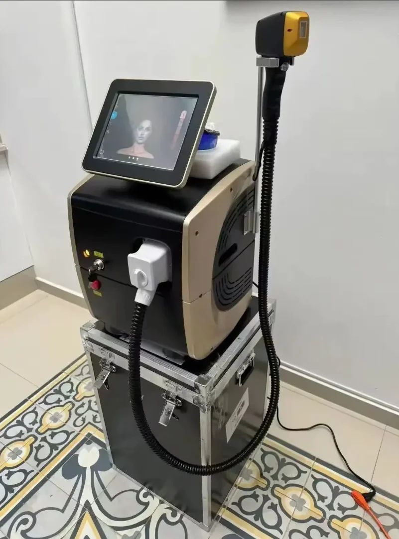 2026 المحمولة 808 3 موجة ديود ليزر الشعر الدائم إزالة الشعر السريع Painfree اختراق بصيلات جهاز تجديد الجلد #3