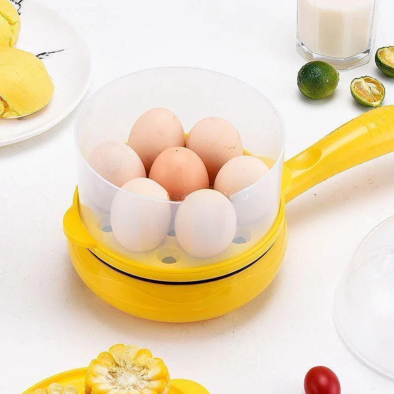 Mini plug-in small fried poached egg buns, egg dumplings, non-stick egg cooker, multi-function automatic power failure