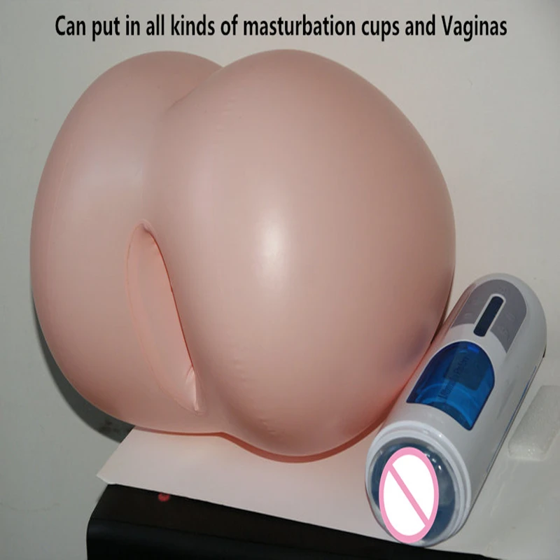 Newest! Easy To Store And Clean Inflatable Big Ass Detachable Vagina Can Be Filled With Warm Water Adult Sex Toy