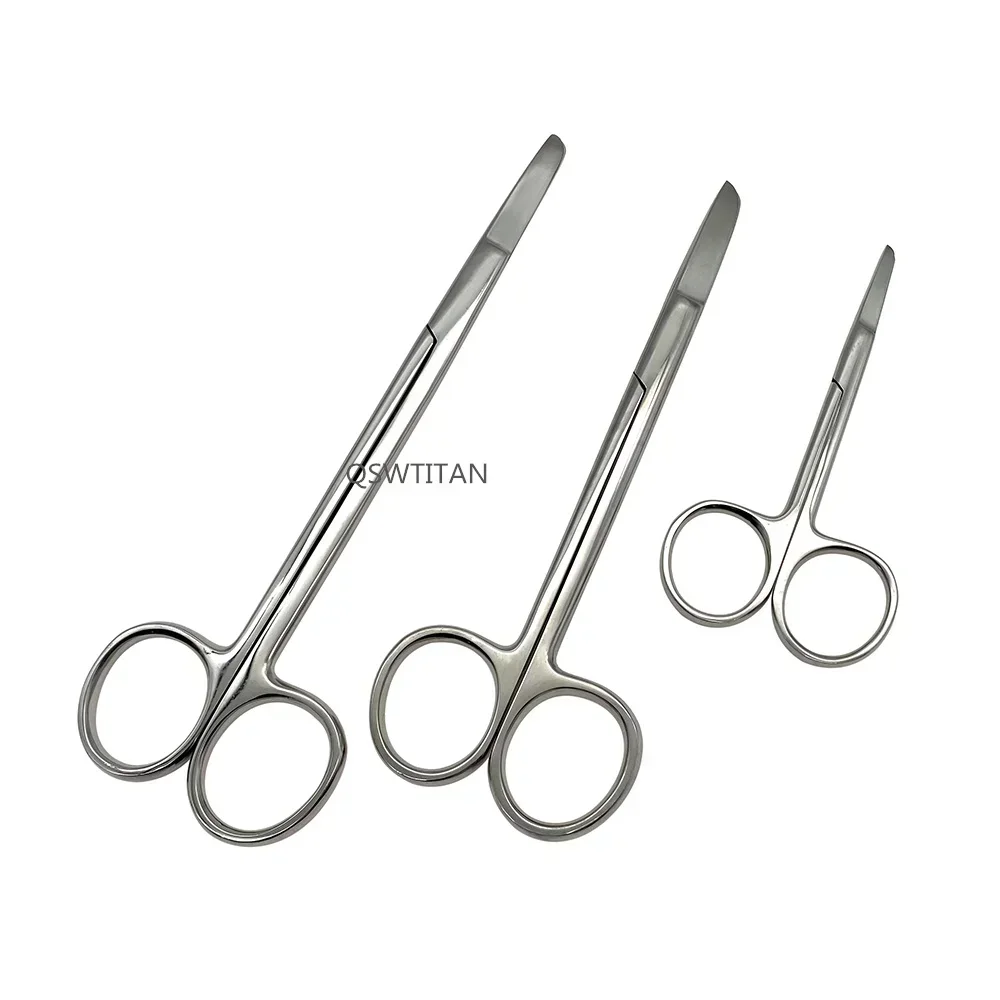 Stainless Steel Ligature Dissecting Scissors 1pc Stitch Suture Cutting Scissors cosmetic plastic Surgical Instruments