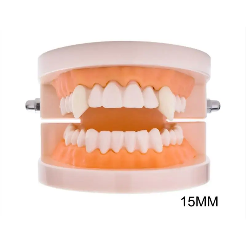 10/5/3/1PCS Halloween Vampire Teeth Fangs Dentures Prop Party Costume Cosplay Props Decor False Teeth Resin Fangs Decor