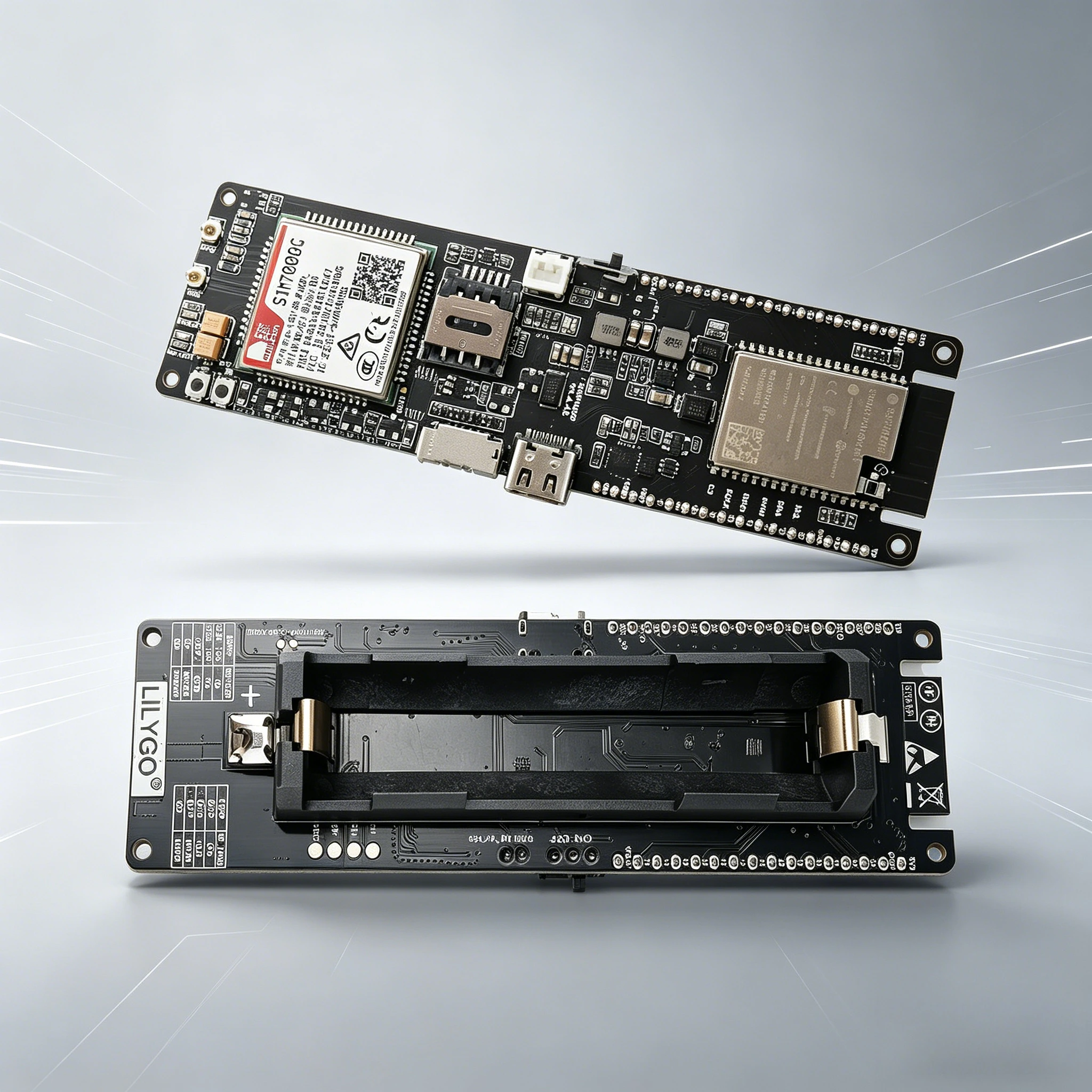 Módulo SIMCOM SIM7600E-H LTE Cat 4 SIM7000G LPWA Cat-M Cat-NB GPRS con Chip ESP32-WROVER-B, WiFi, Bluetooth, 915/868MHz