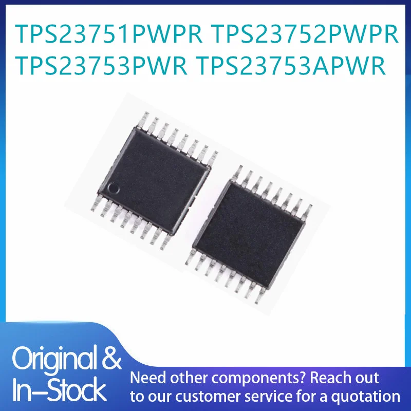 (5piece) New TPS23751PWPR TPS23752PWPR TPS23753PWR TPS23753APWR TPS23751 23751 TPS23752 23752 TP23753 TPS23753 TPS23753A T23753A
