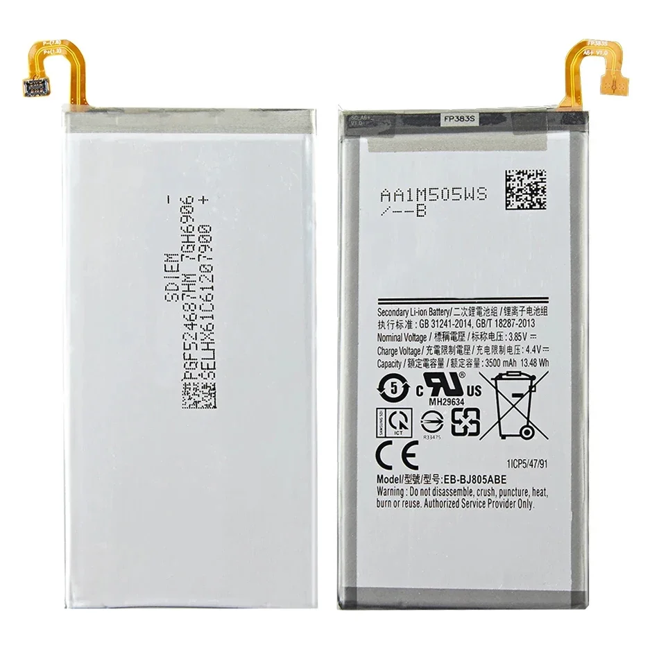 EB-BJ805ABE Battery For Samsung Galaxy A6 Plus A6+ SM-A605F A605G A6050 A605K A605FN A605GN