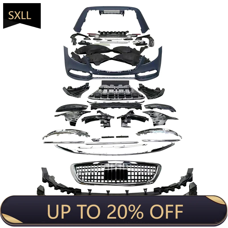 

Suitable for S-Class W222 Upgrade Maybach Body Kit W222 Retrofit Maybach Body Trim Bumper Surround