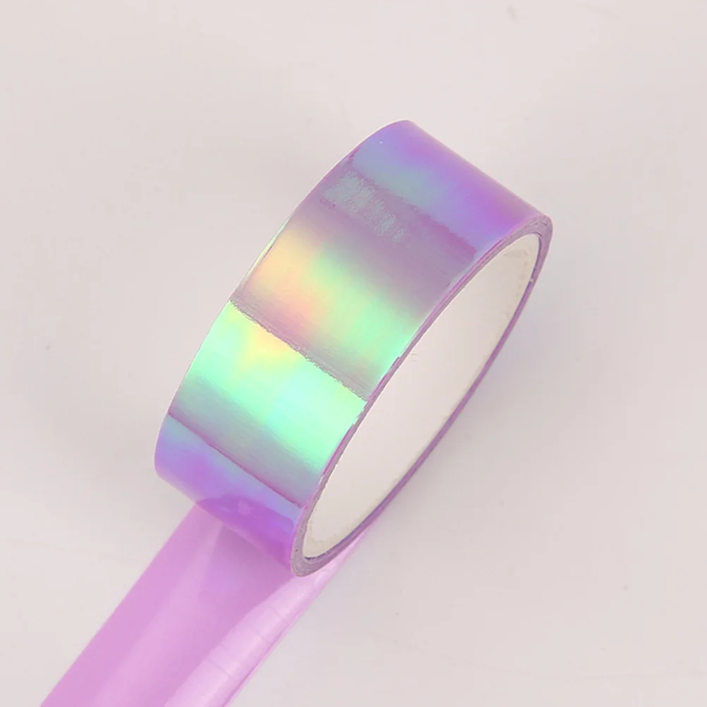 5Pcs Rainbow Washi Tape Colorful Sticky Paper Masking Tape for Scrapbook DIY Gift Wrapping Planner Solid Color Tapes