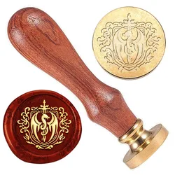 1pc Dragon Sword Wax Seal Stamp Embossed Stamp Sealing Removable 1