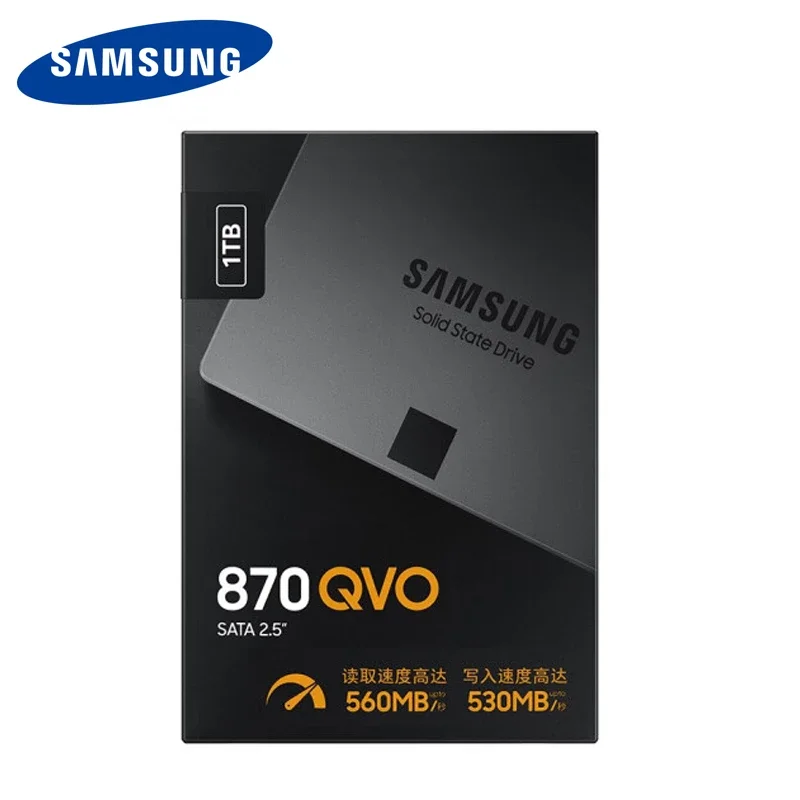 SAMSUNG SSD 870 QVO 1TB 2TB 4TB 8TB wewnętrzny dysk półprzewodnikowy SATA 3 HDD dysk twardy Laptop komputer stacjonarny TLC dysk twardy