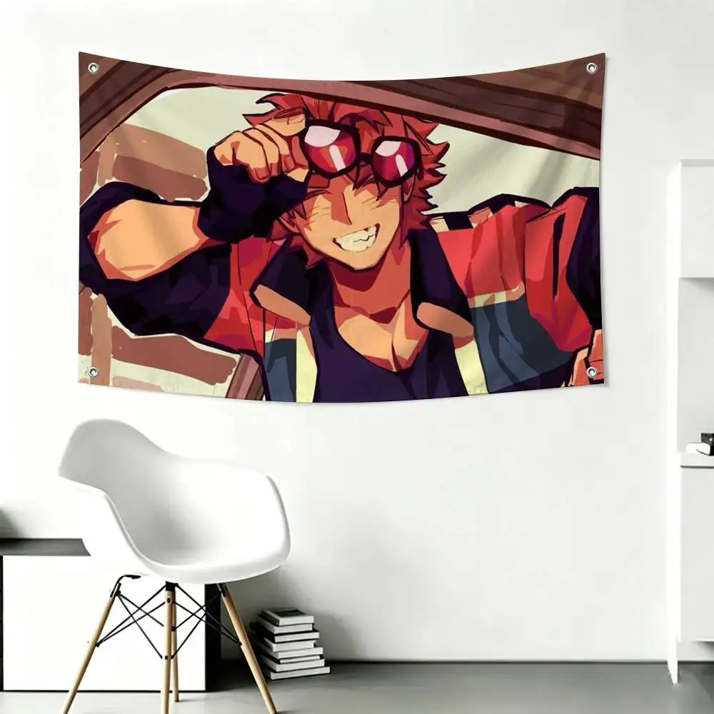 Benny Jackpot Crash Course Eddie Flags Wall Hanging Tapestry Outdoor Garage Room Decorative flag Background Blanket