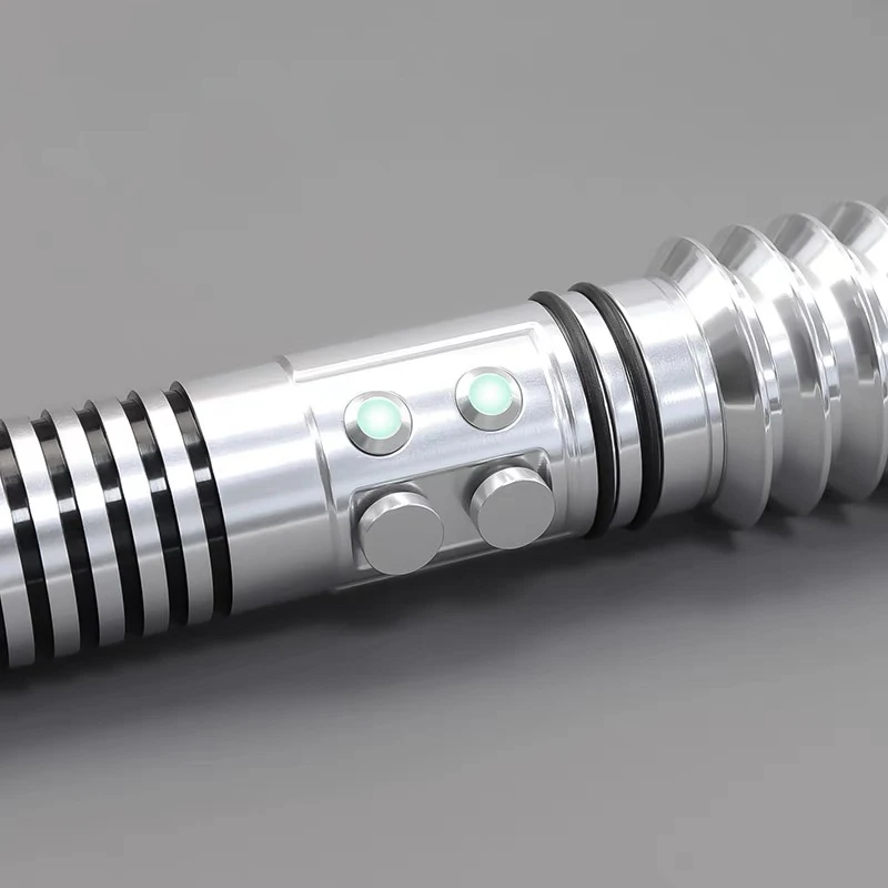 Kit Fisto duplicate Proffie v2.2 Metal hilt  heavy dueling pixel lightsaber with 28 sound fonts