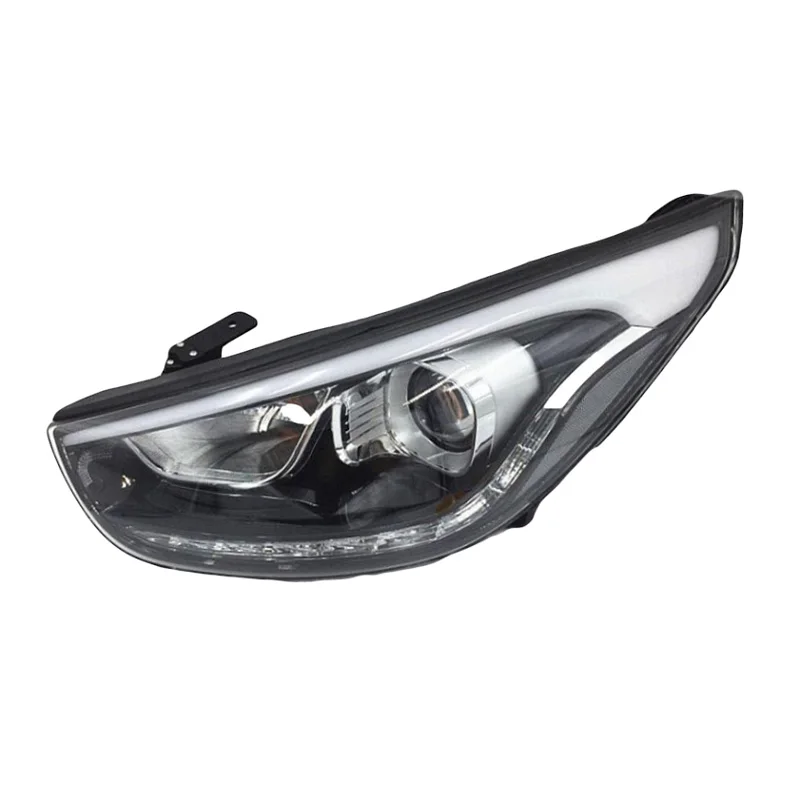 1pcs car bumper Tucson headlamp For Hyundai IX35 headlight 2013~2016y car accessories head lamp for Hyundai IX35 fog lamp