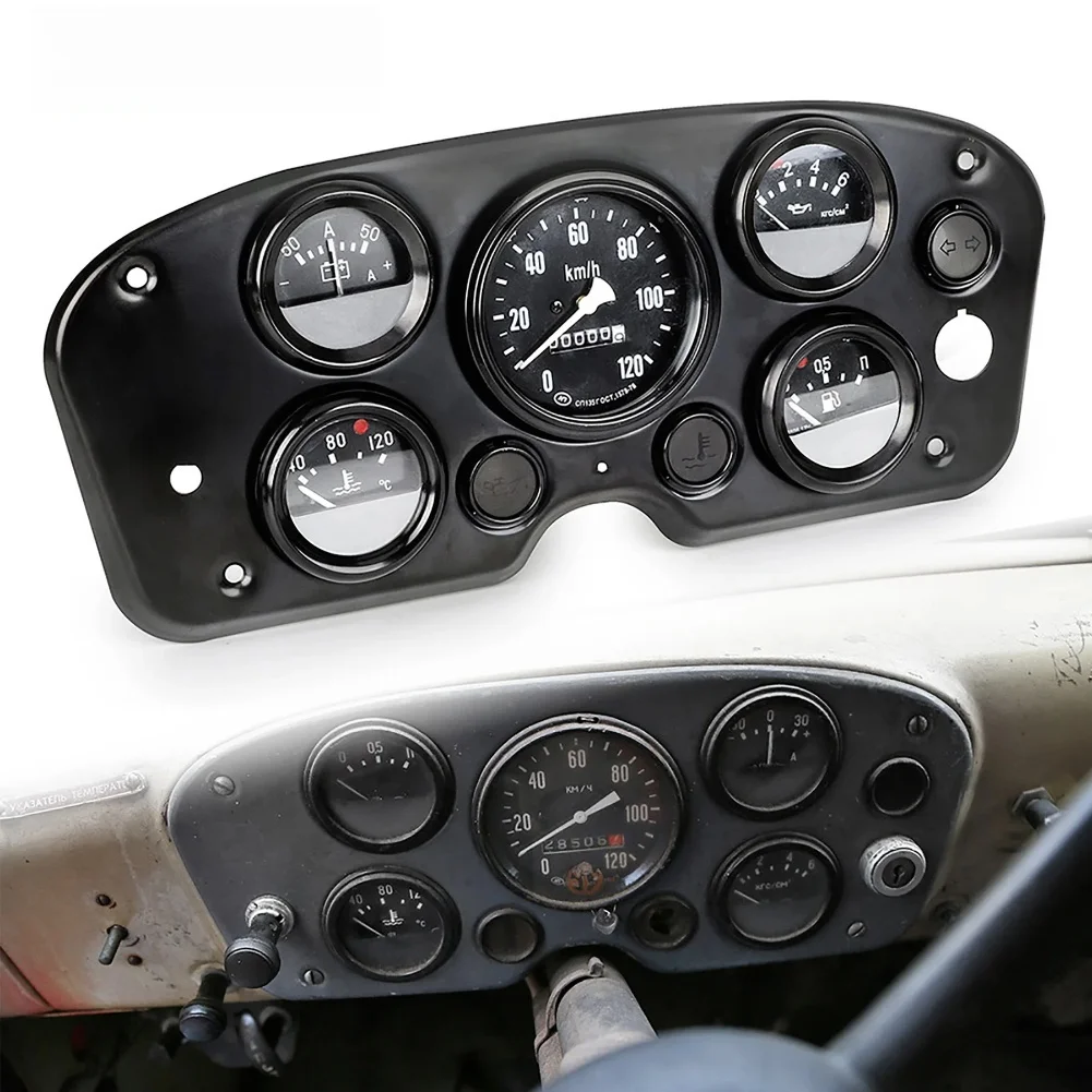 

Манометр масла, вольтметр, спидометр, комплект 5 в 1, приборная панель, полный измеритель, приборная панель, полные аксессуары