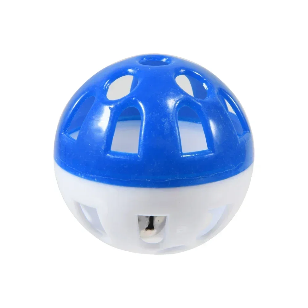10 Stück Haustier-Papageienspielzeug Bunter Hohlrollball mit Glocke Vogelspielzeug für Sittiche, Nymphensittiche, Papageien Käfig-Spaßspielzeug Vogelzubehör – Detail 9