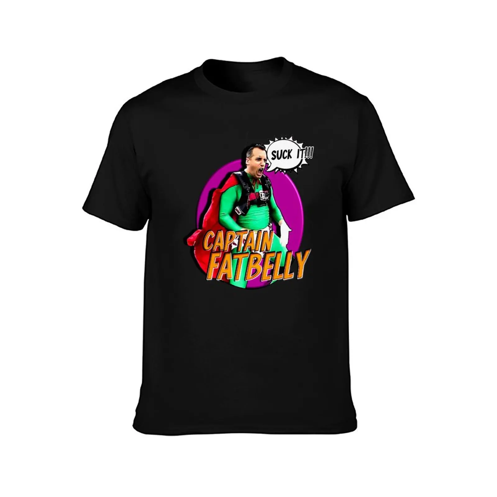Impractical Jokers - Captain Fatbelly - Joe Gatto T-Shirt Summer Casual Cotton Tee Oversized Streetwear Tops Unisex Men Women