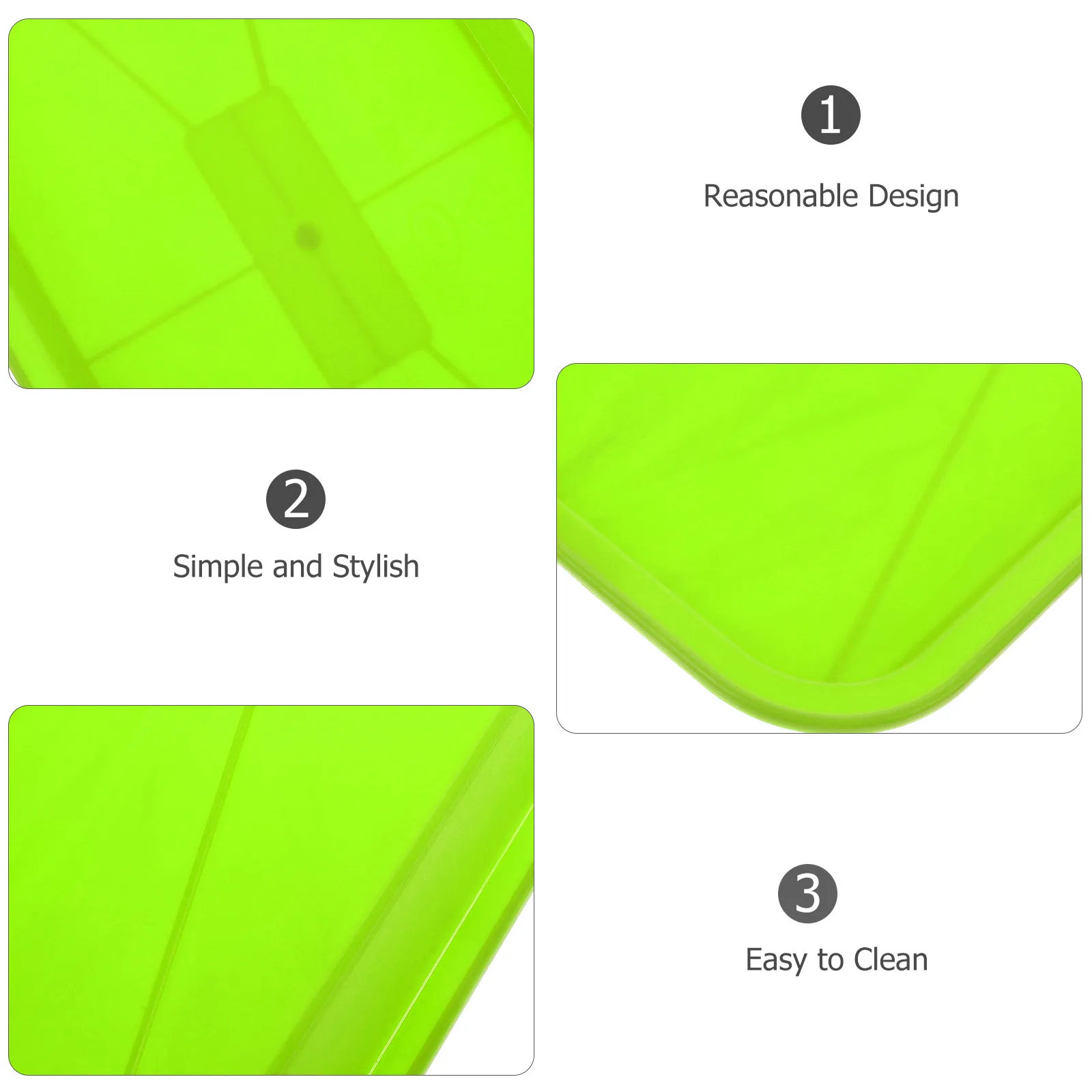 

10 Pcs Plastic Tray Plant Saucer Rectangular Catcher Drainage Planter Accessories Flower Pot Trays PP Material