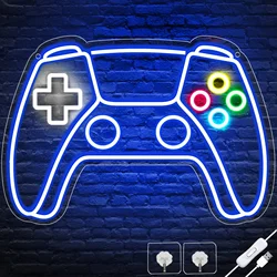 LED Neon Light USB Game Room Decor Game Console Game Zone Bedroom Hanging Night Lamp Party Holiday Cool Gift Neon Acrylic