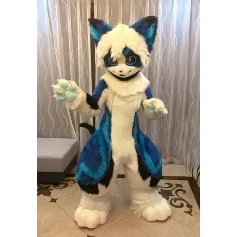 Fursuit Furry Husky Mascot Costume Halloween Cosplay