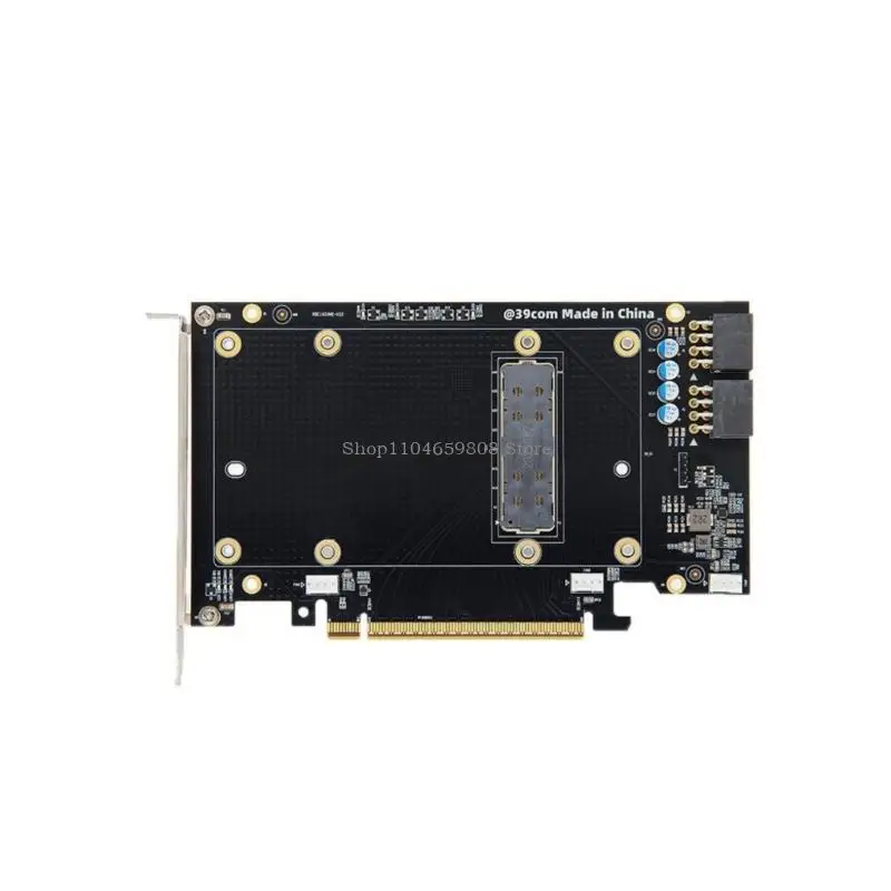 

SXM2 To PCIe X16 Adapter Card For Servers Workstations With Auto Fan Control Metal Construction