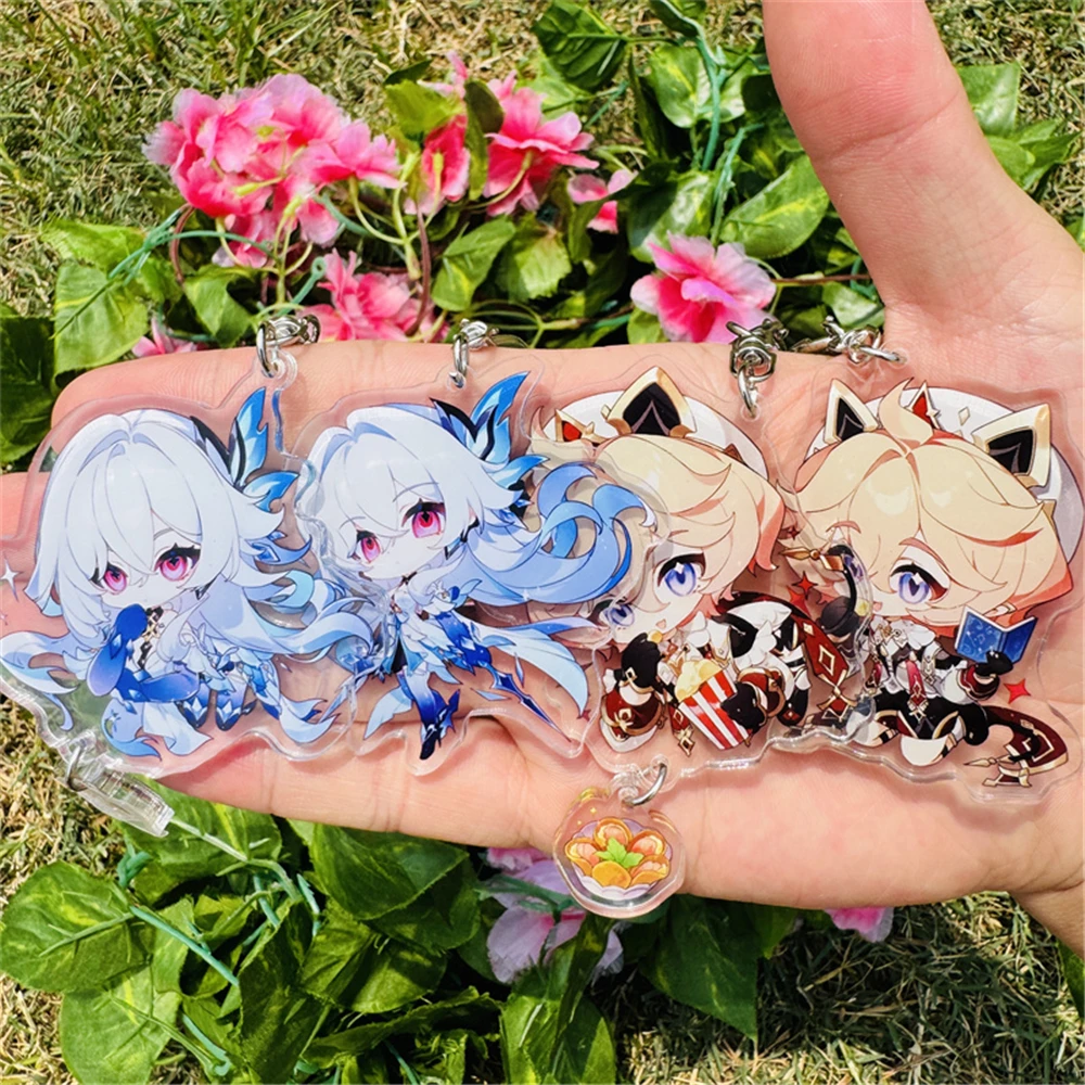 ゲーム原神ダリアスカーカーコスプレ衣装アクリルキーホルダーキーアクセサリーペンダント