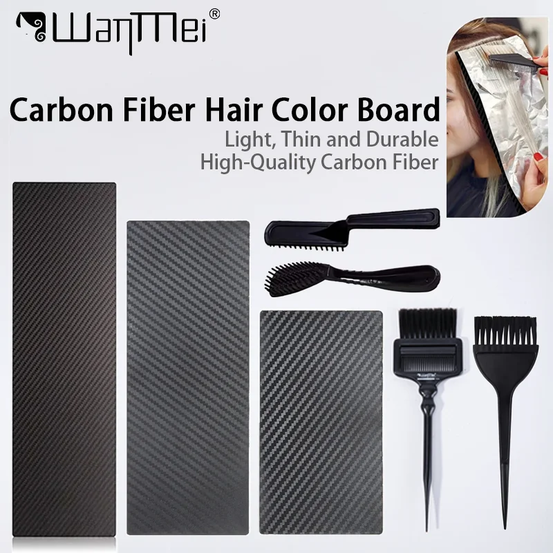 Juego de 4 Piezas de Tabla Profesional para Colorear el Cabello con Tazón para Mezclar Color, Cepillo para Mezclar Tinte, Suministros para Decoloración del Cabello, Herramientas de Salón