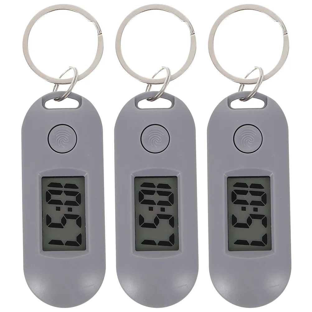 3 Pcs Key Chain Watch Keyring Keychains Rings Pocket Watches Hanging for Students Luminous Nurse