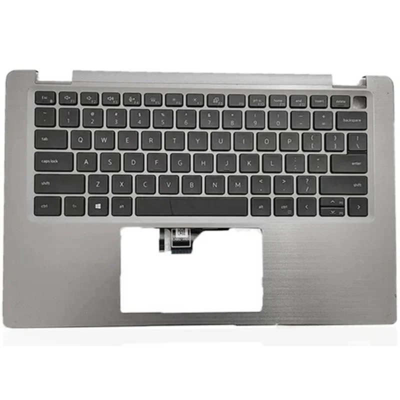 Imagem -02 - Laptop Palmrest Keyboard Case Eua Versão Inglês Upper Cover Novo Latitude 7410 E7410