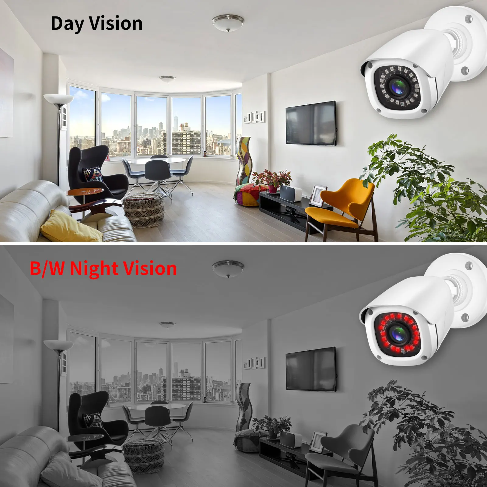 AHD Kamera 720P 1080P 5MP High Definition Wired Home Überwachung Infrarot Nachtsicht BNC CCTV Sicherheit Außen Kugel kamera