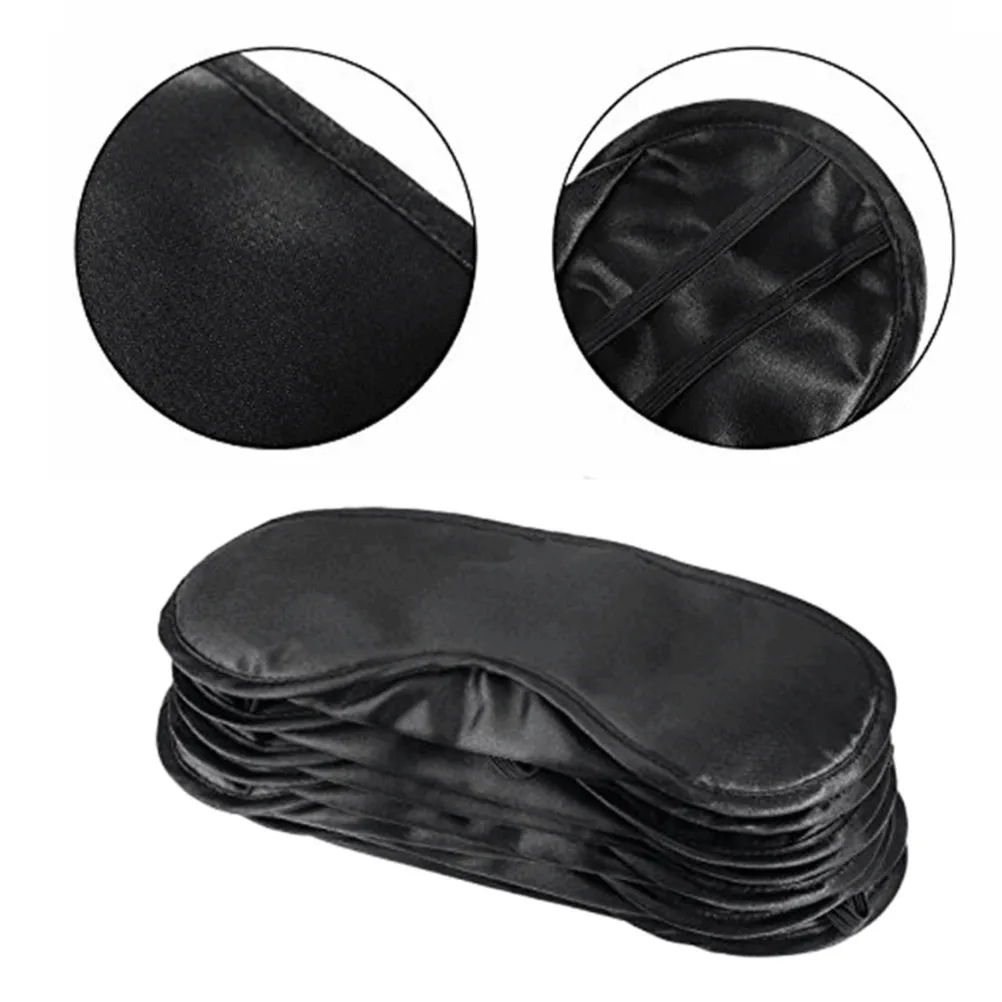 

Набор из 15 легких, мягких, моющихся масок для сна из полиэстера, светонепроницаемые повязки на глаза для дома, отеля, поезда, для отдыха