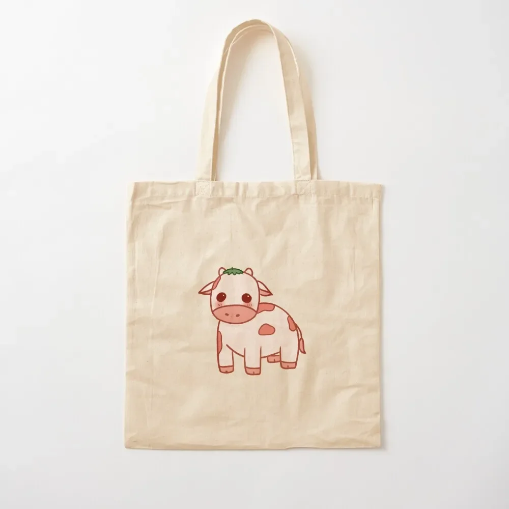 

strawberry cow Tote Bag large tote bag ecological bags tote bag men Lady bags