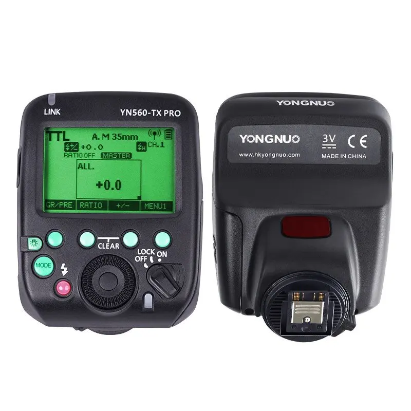 

YN560-TX PRO S YONGNUO Flash Wireless Trigger Manual Flash Controller for YN560III YN560IV YN685 YN200 Speedlite