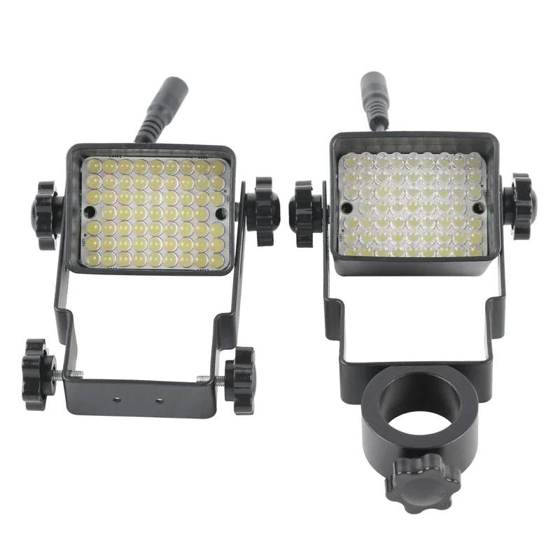 Imagem -02 - Fonte de Luz Led Microscopio Holofotes Laterais Iluminador de Microscópio 6w10w 110v220v 61 Pcs