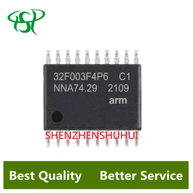 5PCS APM32F003F4P6 F6P6  TSSOP-20 32BITS   MCU Software and hardware compatibility STM chips