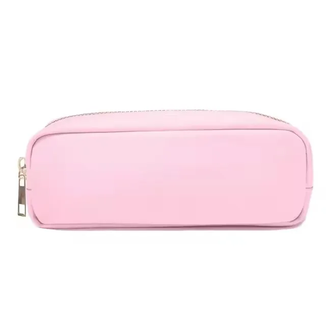 Stock Nylon Durable Colorful Simple School Bag Holder Storage Pouch Bag Gift Cute Marker Pen Pencil Case