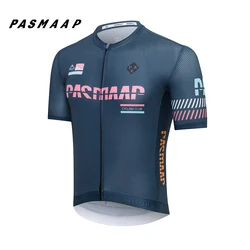 Summer Men's Short Sleeve Cycling Jersey Team Custom Logo Breathable Quick Dry Moisture Wicking Road Bike MTB Bicycle Shirt Outd