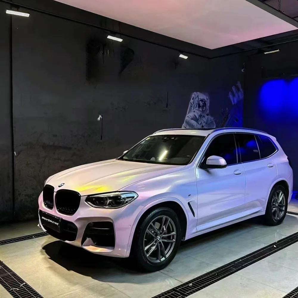 

Color Shift PET Backing Vinyl Sticker Paper Wrap for Vehicle Customization