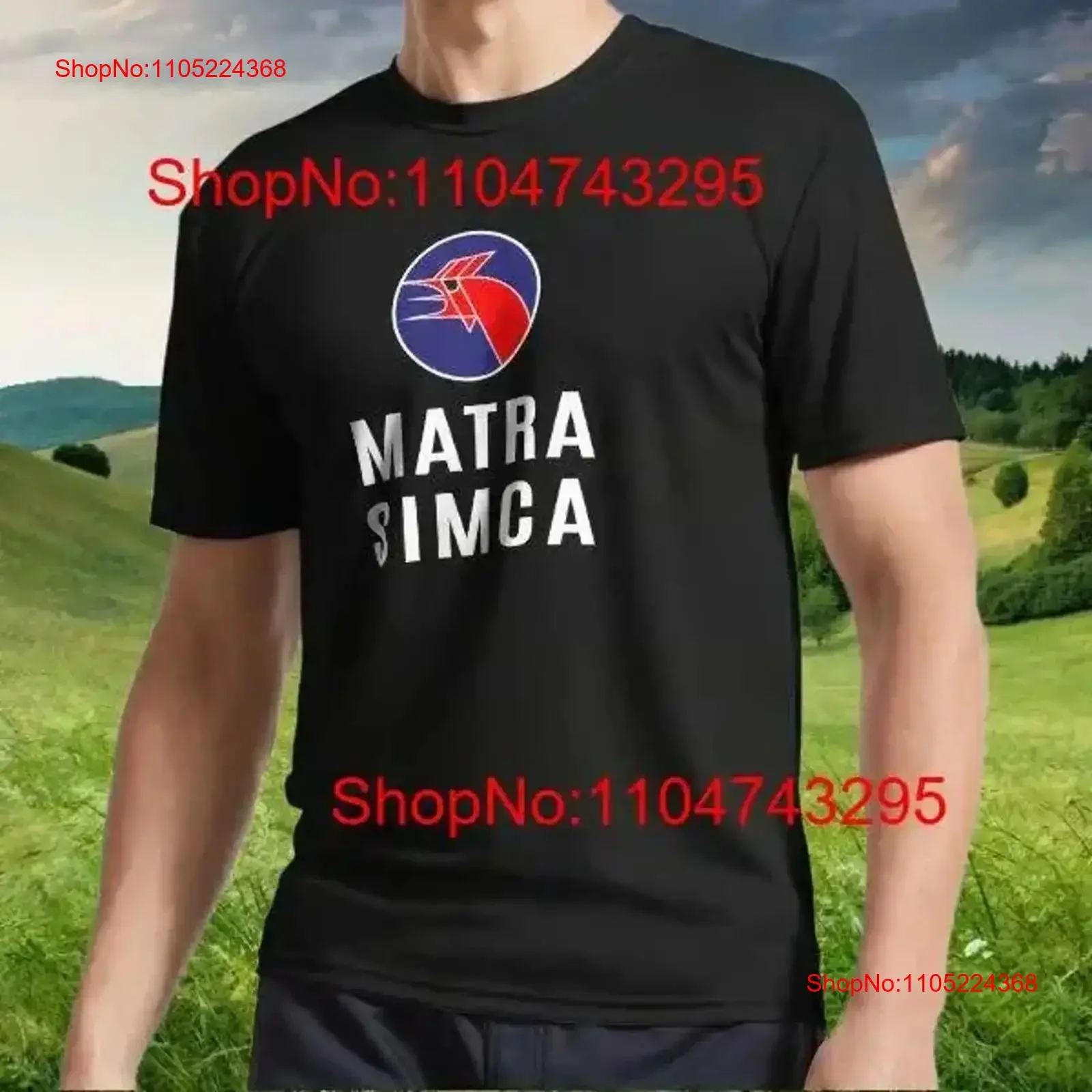 Nuevo Matra Simca 1973 logo blanco activo americano camiseta divertida S a 5XL vintage lavado versátil gráfico estirado suave vintage
