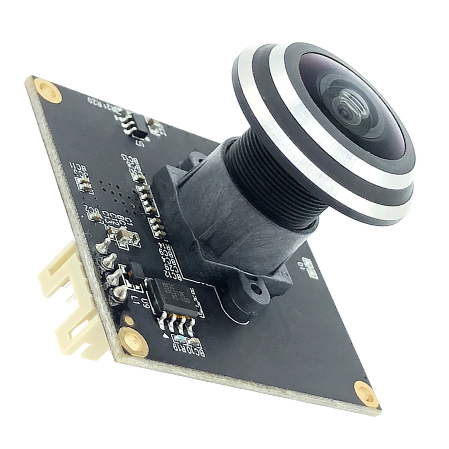 Fisheye Modulo telecamera USB grandangolare ad alta velocità 330FPS/120FPS/60FPS 4MP HD 1080P UVC Webcam Plug Play per Android Linux Windows