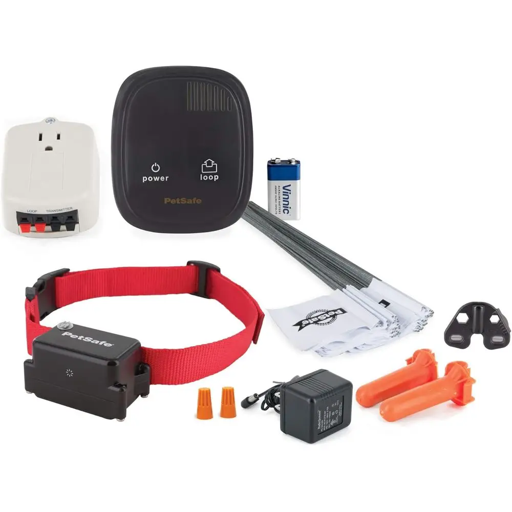 

Stubborn Dog In-Ground ence System - High-Intensity Static Correction - Tone & Vibration es - Waterproo Adjustable Collar - Expa