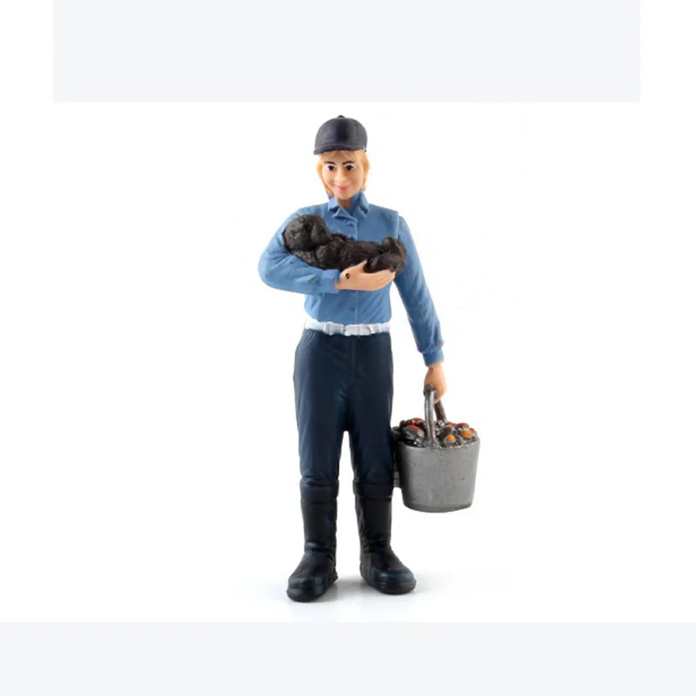 

Feeder Modern Wrangler Children Gift Action Kid Toy Home Decoration Simulation Farmer Farmer People Model Farm Human Figure