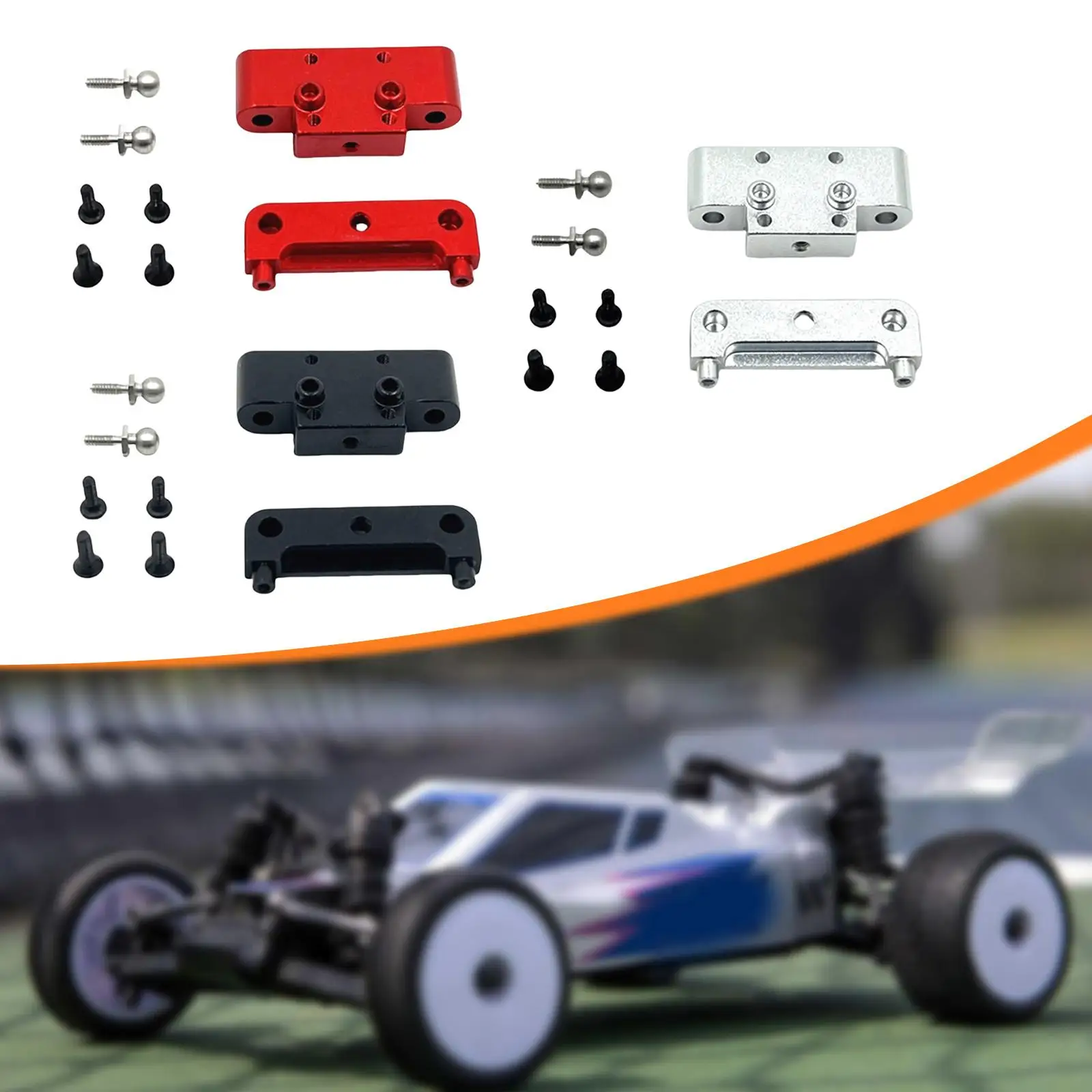 

1:24 RC передняя переборка RC автомобильные аксессуары металлические аксессуары обновление замены для Wltoys 244016 модели транспортных средств RC автомобиль