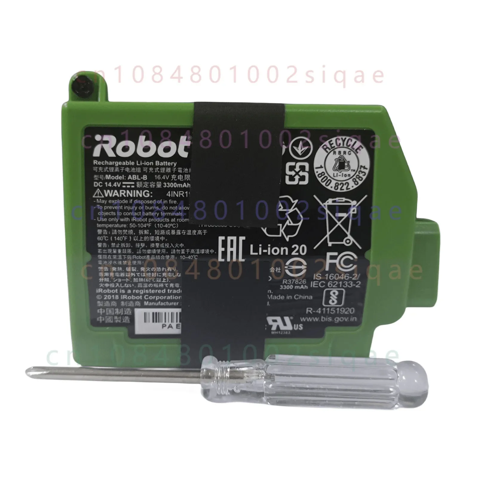 New Genuine Battery For iRobot Robot Roomba S9 S9+ Authentic ABL-B 4INR19/65-2